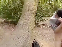 Three Lewd Boyz Have Sex In The Woods