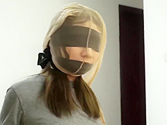 Tied Together With Her Humiliated