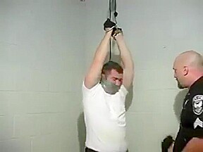 Tied up and tape gagged