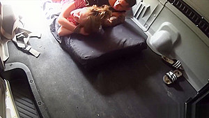 Tied up teen 18+ Fucked in back of van