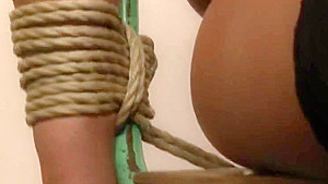 Tiedup Sub Plowed Deeply In Her Asshole