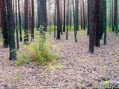 Tiffany Walked In The Woods Found A Dildo And Fucked Him