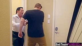 Tiffany Watson - Teaser Stepsister Punished In Laundry Room