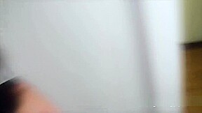 Tiny 18 year old masturbates and gets fucked in a motel 6