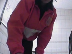 Toilet shot beautiful amateur asses close up