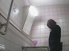 Toilet shot beautiful amateur asses close up