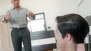 Tongued babysitter fucked