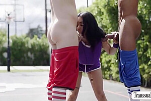 Trans Basketball Referee Analed By Players