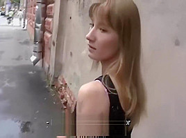 Tricky Agent - A blond student 18+ is looking for some cash!