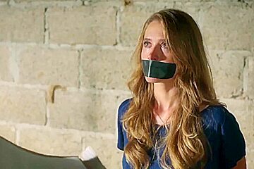 Turkish Woman Tape Gagged 2