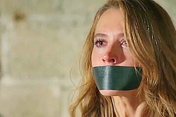 Turkish Woman Tape Gagged 2