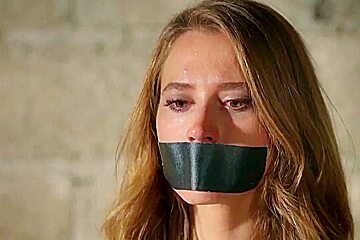 Turkish Woman Tape Gagged 2
