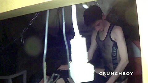 Twink Fucked Bareback By Twink In Sling - BarebackAndCreampie