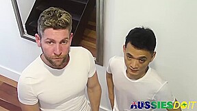 Twink Lawrence Railed Deep by Aussie Jock Saint After BJ
