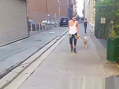 Twink gets ass railed by a fat cock