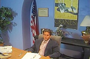 Two Black Employees Fuck In The Office Room 