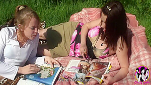 Two Friends Discover Each Others With Lesbian Moves Then Having A Fantastic Orgy 15 Min