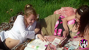 Two Friends Discover Each Others With Lesbian Moves Then Having A Fantastic Orgy 15 Min