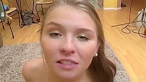 Unbelievable young gal Melissa May brings dude to ejaculation