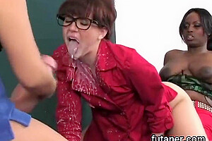 Unusual teens 18+ Screw The Biggest Strapons And Spray Seme