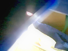 Upskirt at hospital admissions desk