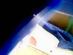 Upskirt at hospital admissions desk