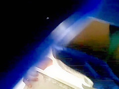 Upskirt at hospital admissions desk