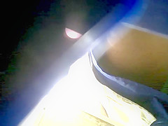 Upskirt at hospital admissions desk