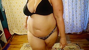 Ursula Dancing In Thong