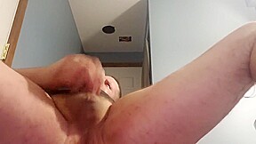 Violating myself to cum