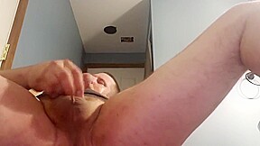 Violating myself to cum
