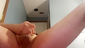 Violating myself to cum