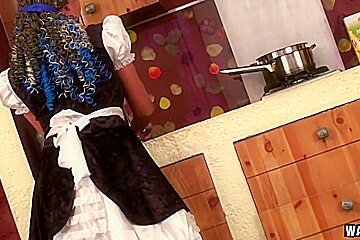 WANKZ- Maid Kisha Loves Herself Silly