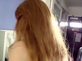 Warning Fantastic Blonde Big Cock Blowjob And Cumshot