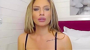 Webcam beauty smoking