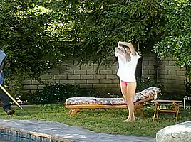 White Slut Bangs Black Pool Person