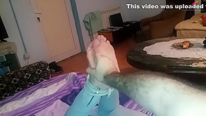 Wife hogtied and tickled