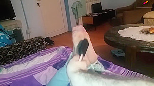 Wife hogtied and tickled