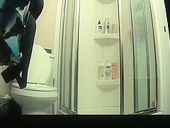 Wife spied in bathroom by