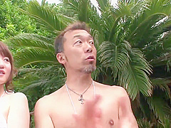 Wild Japanese Pool Party With Lots Of Squirting