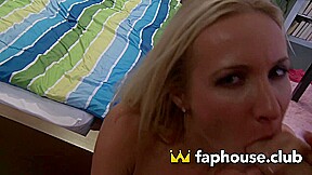 Wild Treat - Babe Lucky Cumming Hard inside BF's Cock Cave