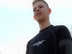Wild car sex for exposed homosexuals