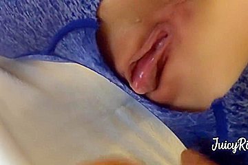 Yoga Session Leads To Ripped Leggins And Huge Cumshot