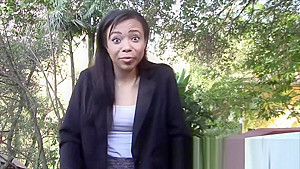 Youn black real estate agent tricked into fucking pervert