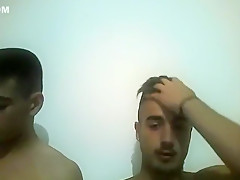 Young Couple Masturbating
