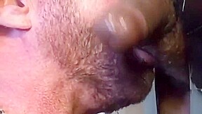 Young Tall Black Drained at Philly Glory Hole