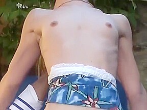 Young couple fuck in the garden - Telsev