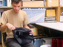 Young perp anally banged by an officer with a big dick