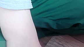 Young slut Masturbates and gives a fuck to her mouth to a stranger