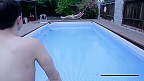 Young tattooed skater twink gets his cock deepthroated in th